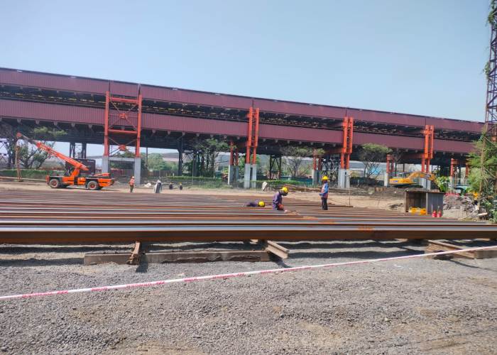 Sheet Piling Work for Torpedo Decanting System